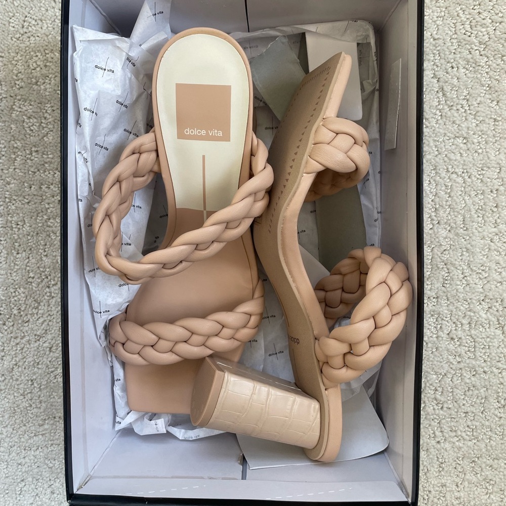 Dolce Vita Paily sandals, “Cream Stella” color